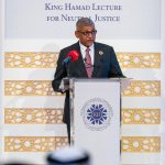 King Hamad Lecture for Neutral Justice